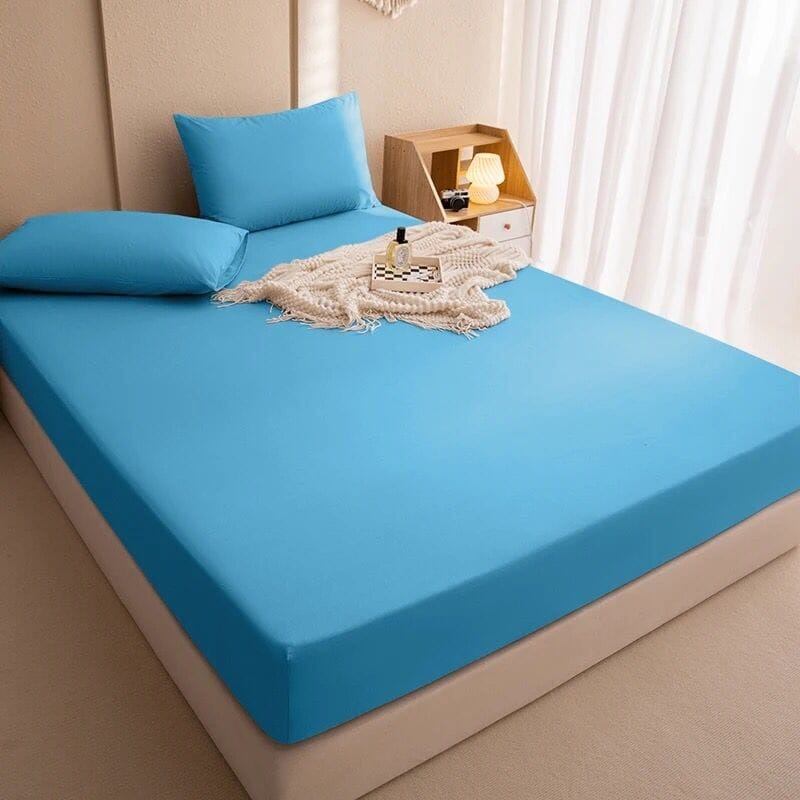 Conjunto Lençol e Fronhas Impermeável Anti-Ácaro - SleepGuard