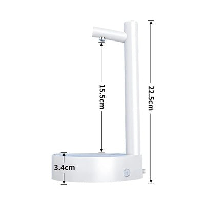 Dispensador de Água Elétrico Inteligente para Garrafas de 5 Litros Recarregável